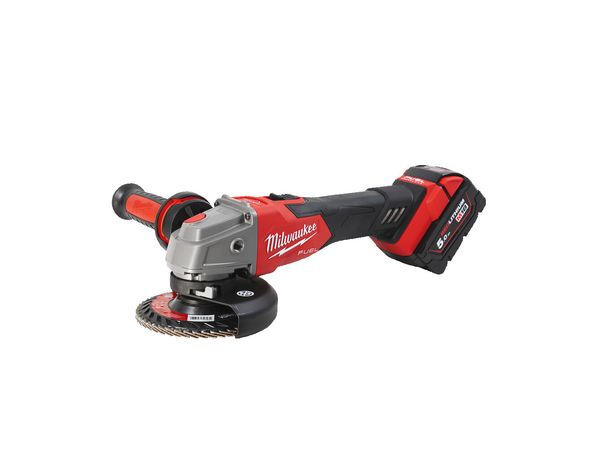 Aku úhlová bruska M18 FSAG125XB-502X, 125 mm, s posuvným spínačem - Milwaukee 4933478430