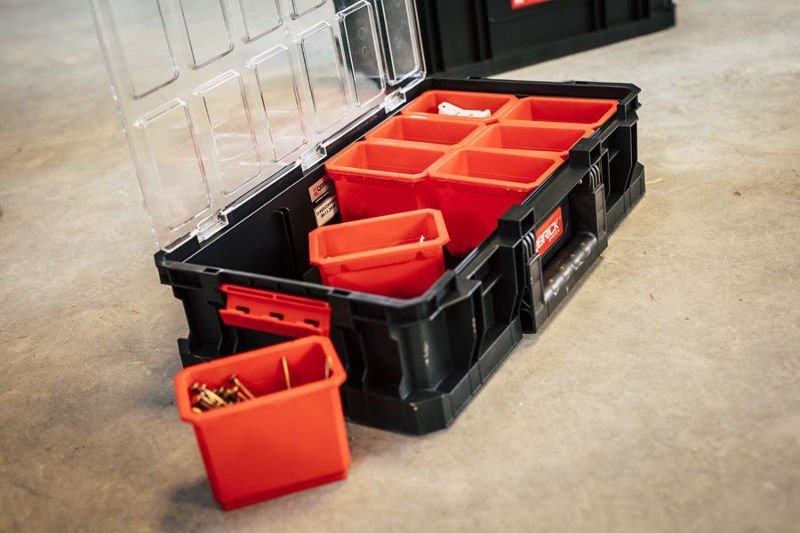Organizér QBRICK SYSTEM TWO Organizer Plus, plastový, 9 vyjímatelných boxů