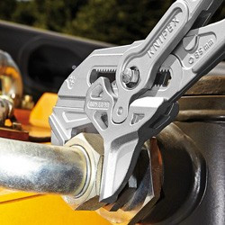 Kleště SIKO s rovnými hladkými čelistmi, 405 mm – KNIPEX 8603400