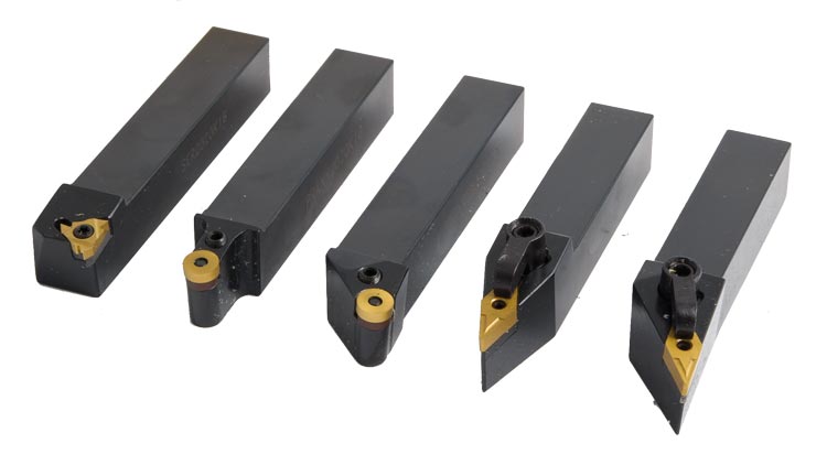 OPTIMUM Soustružnické nože HM 20 mm, sada – 5 ks