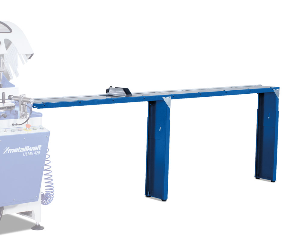 Metallkraft® 6 m válečková trať s dorazem a stupnicí, pravá