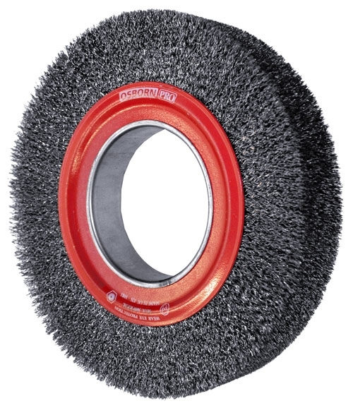 Metallkraft® Drátěný kotouč vlnitý na ocel 250 x 30, O drátu 0,3 mm