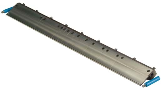 Metallkraft® Vysoká segmentová horní lišta  s nosem 1050 HSG