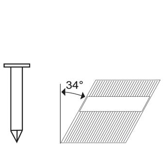 Aircraft® Hřebíky Typ RN O 3,33 × 70 mm (3 000 ks)