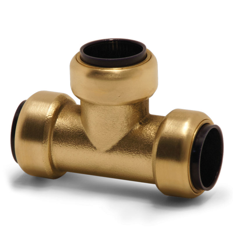 Aircraft® T-redukce (mosaz), trubka 22/18/22 mm