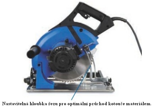 Metallkraft® Ruční kotoučová pila na kov HKS 230