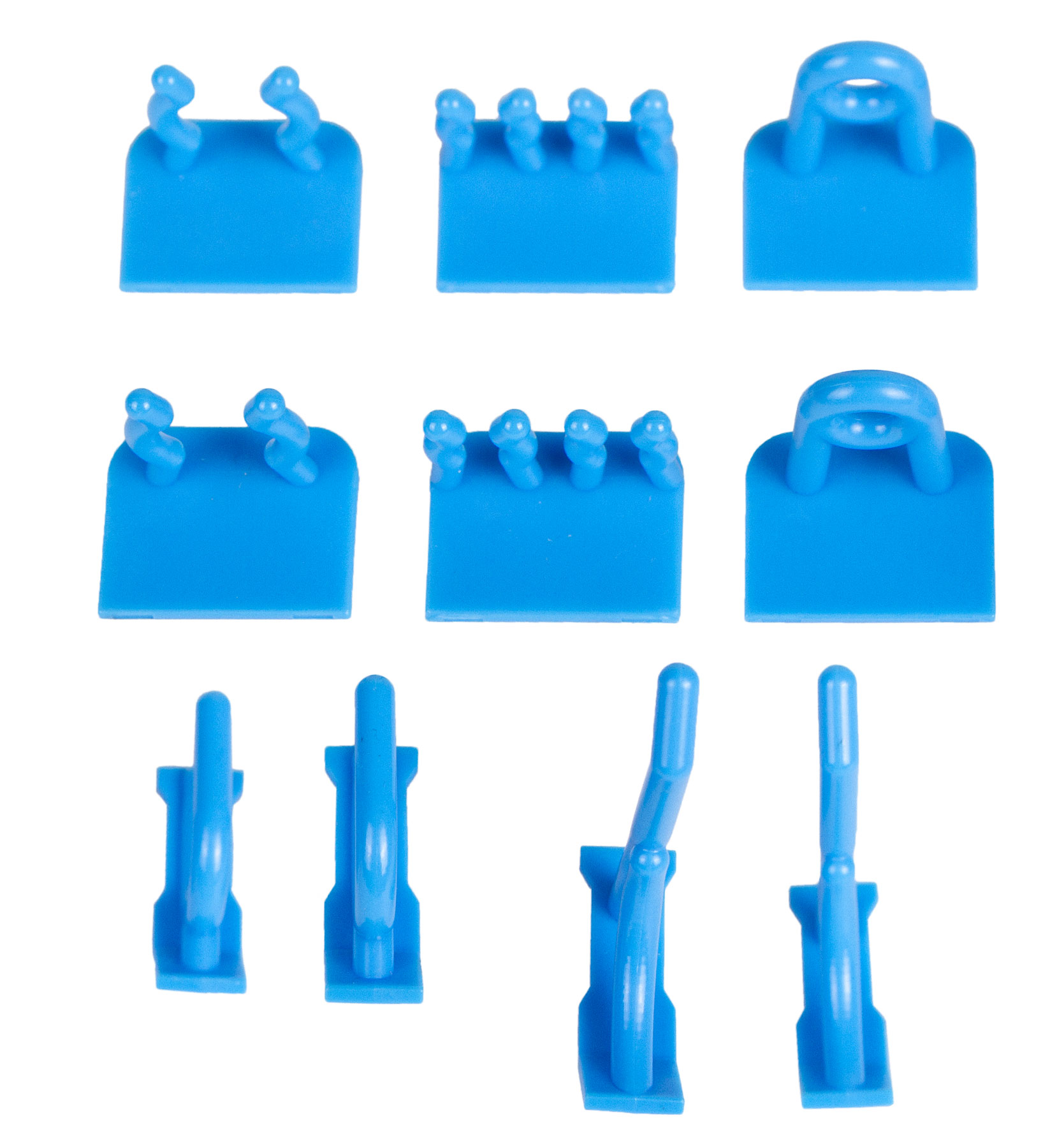 Plastové háčky pro závěsný systém, 10 ks - MSBRWK0010