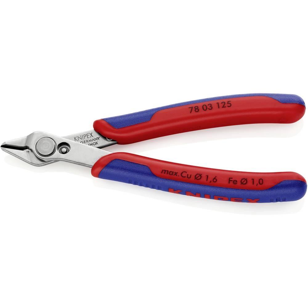 Precizní štípací boční kleště pro elektroniku a jemnou mechaniku, 125mm - KNIPEX 78 03 125