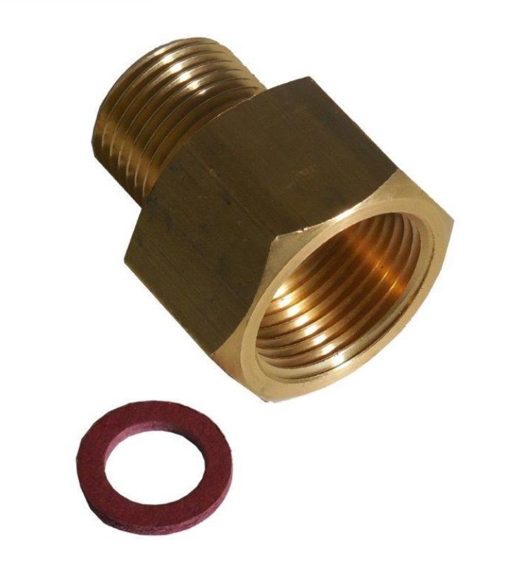 MDtools Redukce, přechodka Dusík NI (Lahev) - CO2 (Redukční ventil) W24,32X1/14-G3/4