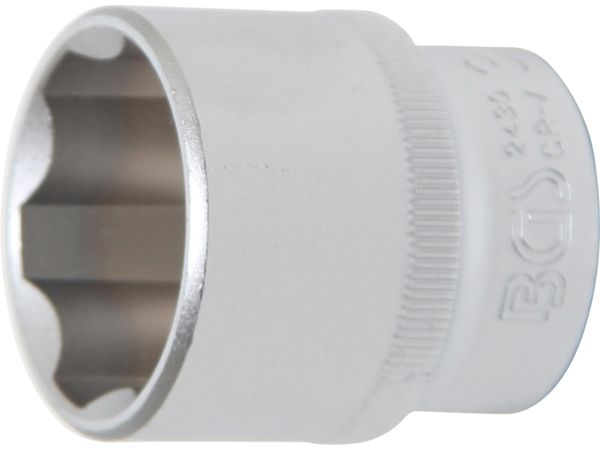 BGS technic Hlavice nástrčná, 1/2", 19 mm, profil Super Lock - BGS 2419 Velikost: 30 mm
