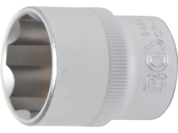 BGS technic Hlavice nástrčná, 1/2", 19 mm, profil Super Lock - BGS 2419 Velikost: 24 mm
