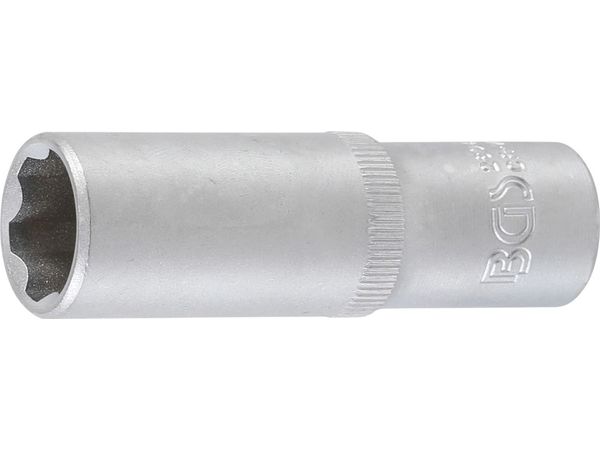 BGS technic Hlavice nástrčná, 3/8", 9 mm, profil Super Lock, prodloužená 63 mm- BGS 2611 Velikost: 14 mm