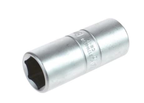 Hlavice na zapalovací svíčky, 1/2" 14mm s gum. JONNESWAY Velikost: 18 mm