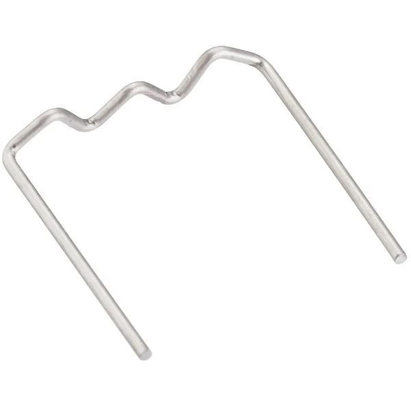 Sponky na sváření plastů, tvar W, průměr 0,6 mm, sada 100 ks - VIGOR V3673N