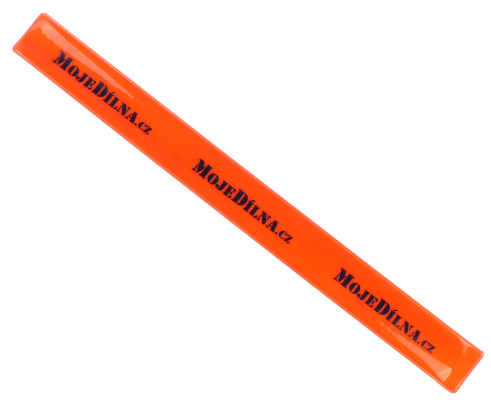 MDtools Reflexní pásek na ruku, batoh "MojeDílna.cz"