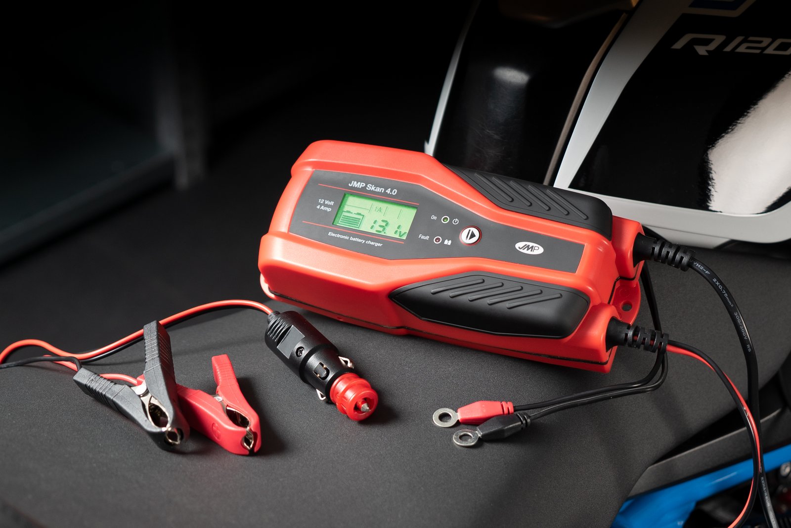 Nabíječka autobaterií 12V, 1-4 A, 4-120 Ah - JMP Skan 4.0 - Obrázek 5