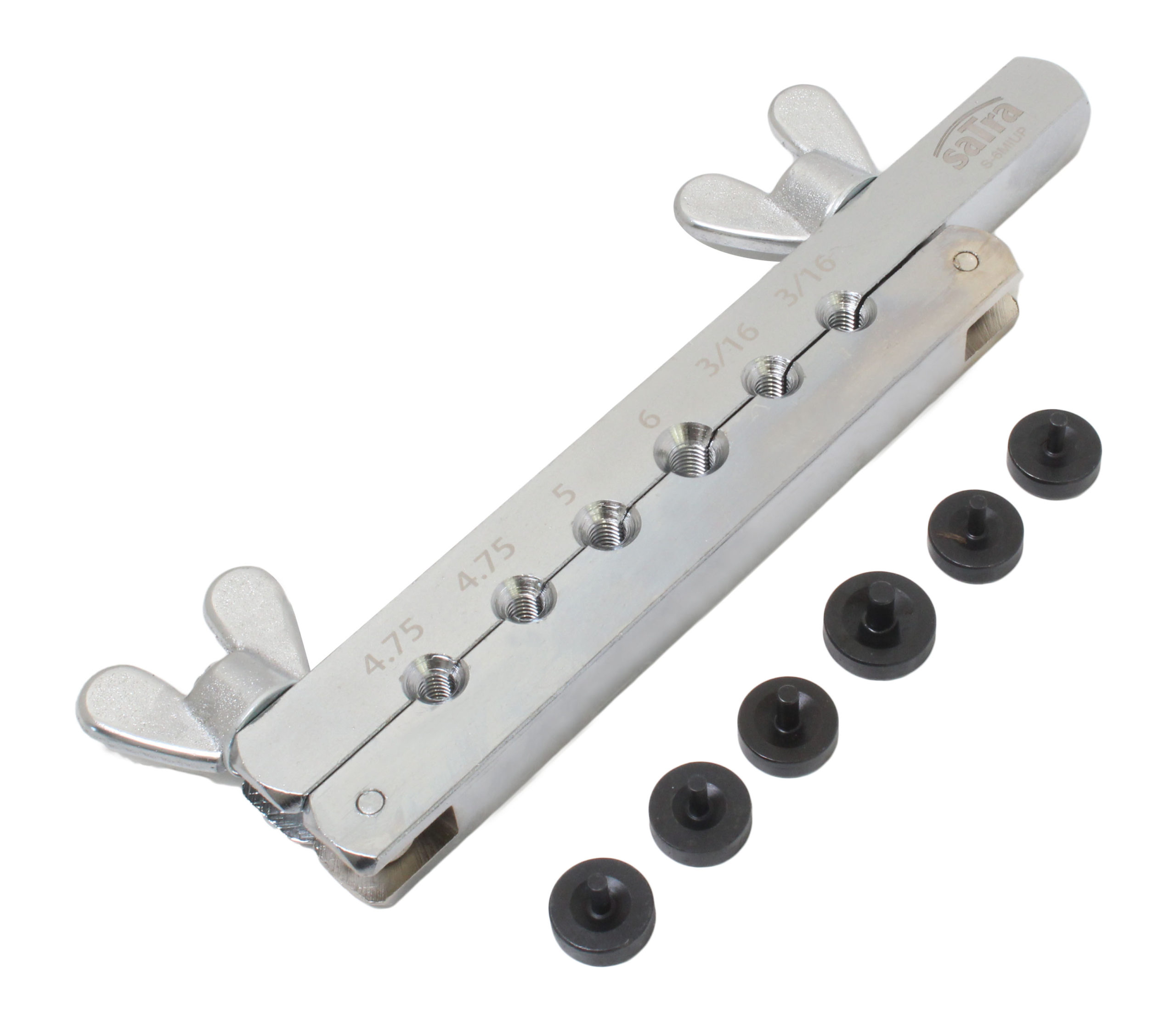 Pertlovací svorka a 6 ks adaptérů – SATRA