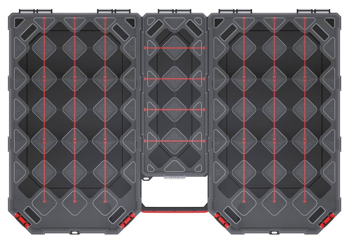 Organizér s přepážkami 577 x 390 x 60 mm - Kistenberg