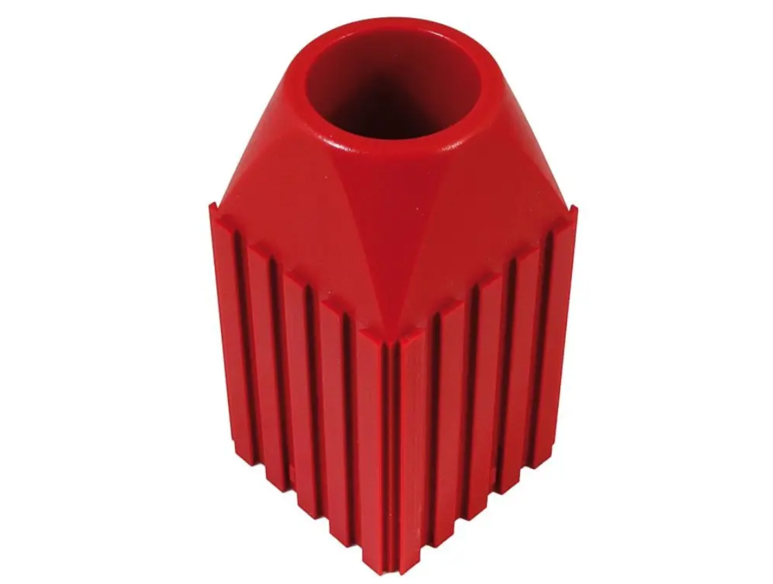 NÁSTROJE CZ Plastové lůžko CNC nástroje Mk4, 52 x 52 x 102 mm, červené