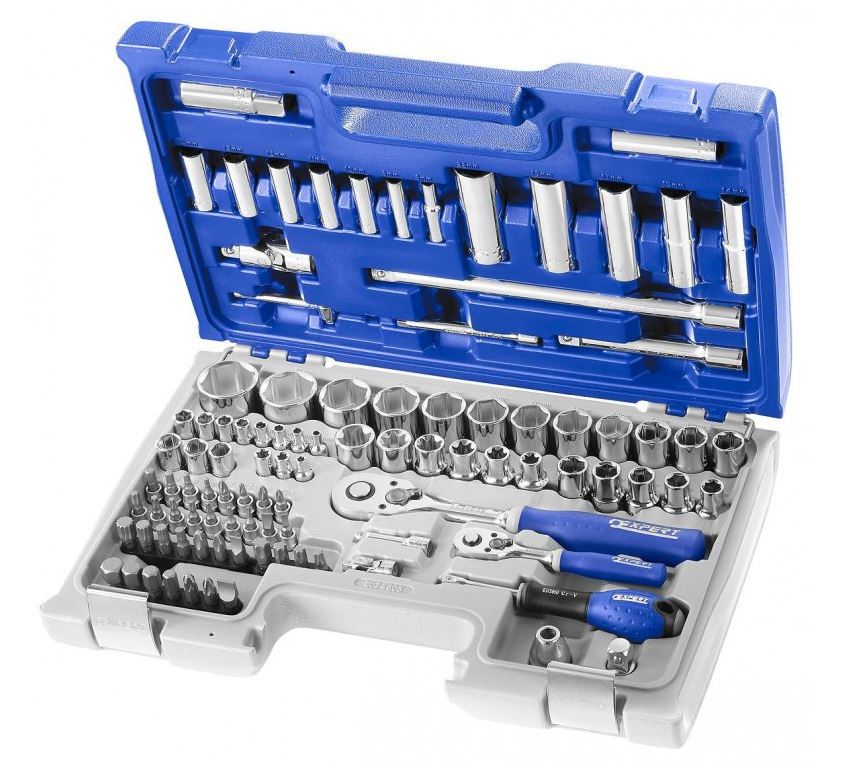 Gola sada 1/4" a 1/2", 98 dílu - Tona Expert E034805