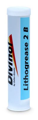 Mazací tuk - vazelína, v kartuši, 400g, Lithogrease 2B - Divinol