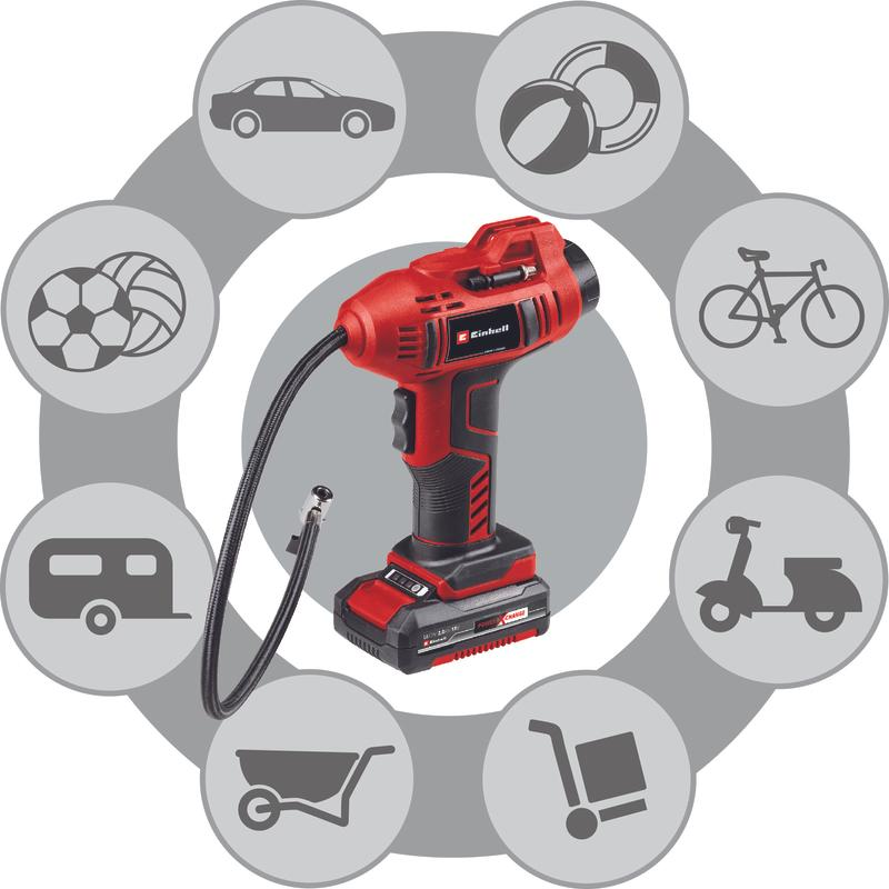 Aku kompresor do auta CE-CC 18 Li-Solo Power X-Change - Einhell