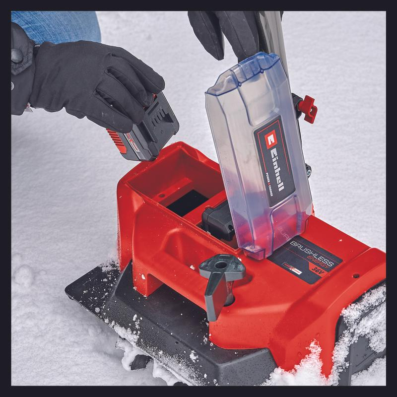Aku sněhová fréza GE-ST 36/40 Power X-Change - Einhell
