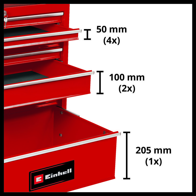 Dílenský vozík na nářadí TC-TW 150, 685x455x875 mm - Einhell