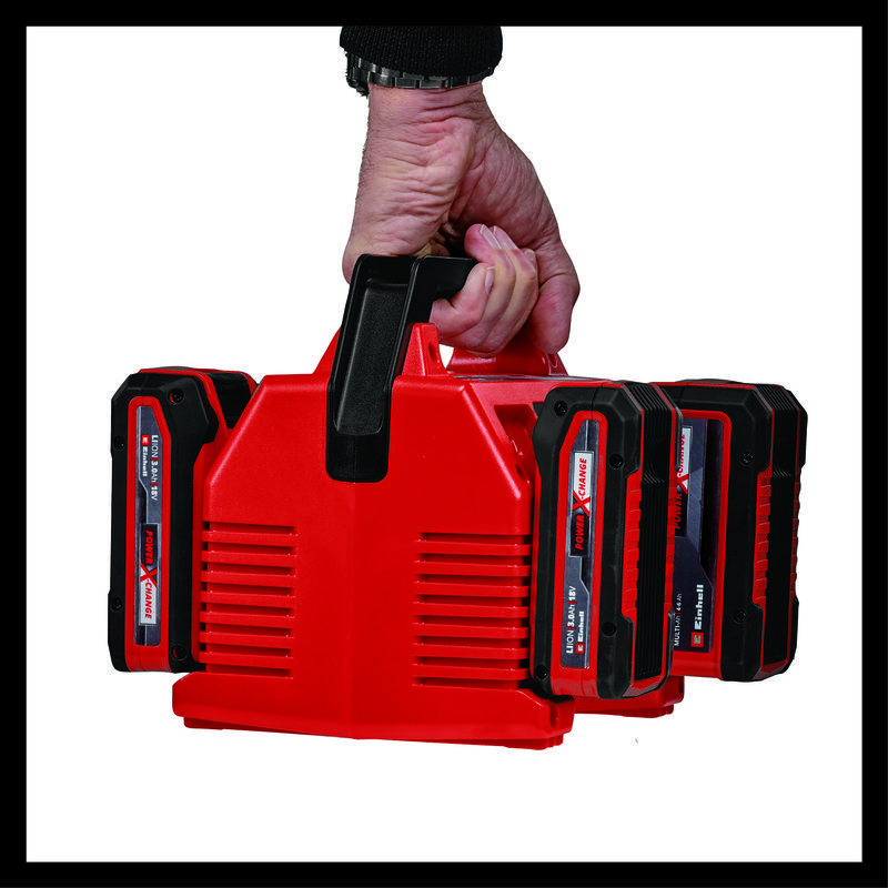 Nabíječka 2x2, 4 A, Power X-Change Quattrocharger - Einhell