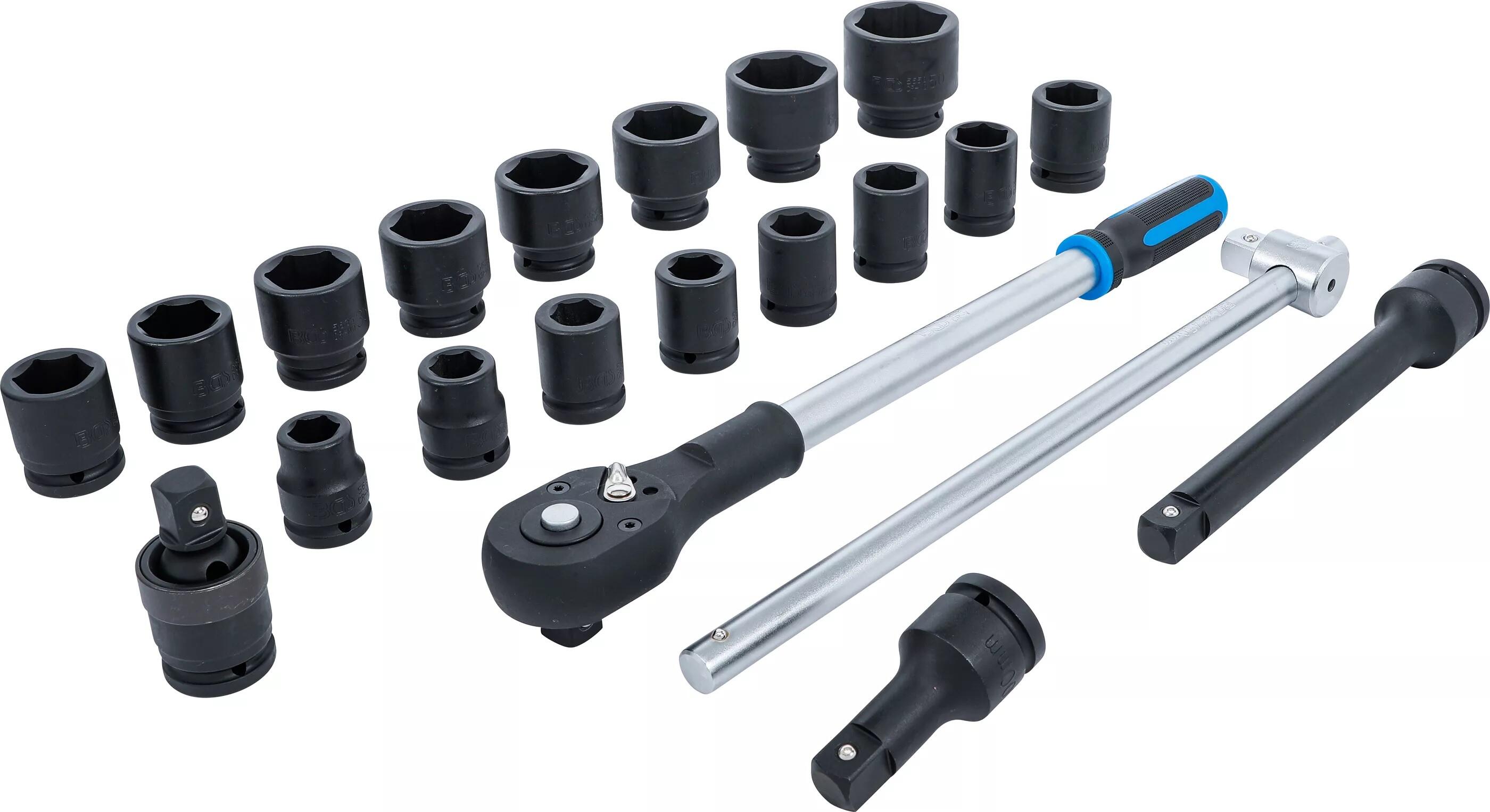 BGS technic Gola sada 3/4", 19-50 mm, úderové hlavice, 21 dílů - BGS 5258 (obrázek 9)