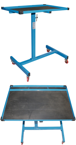 Pojízdný stůl 515x754 mm, výškové stavitelný 880 - 1180 mm - BGS 4101