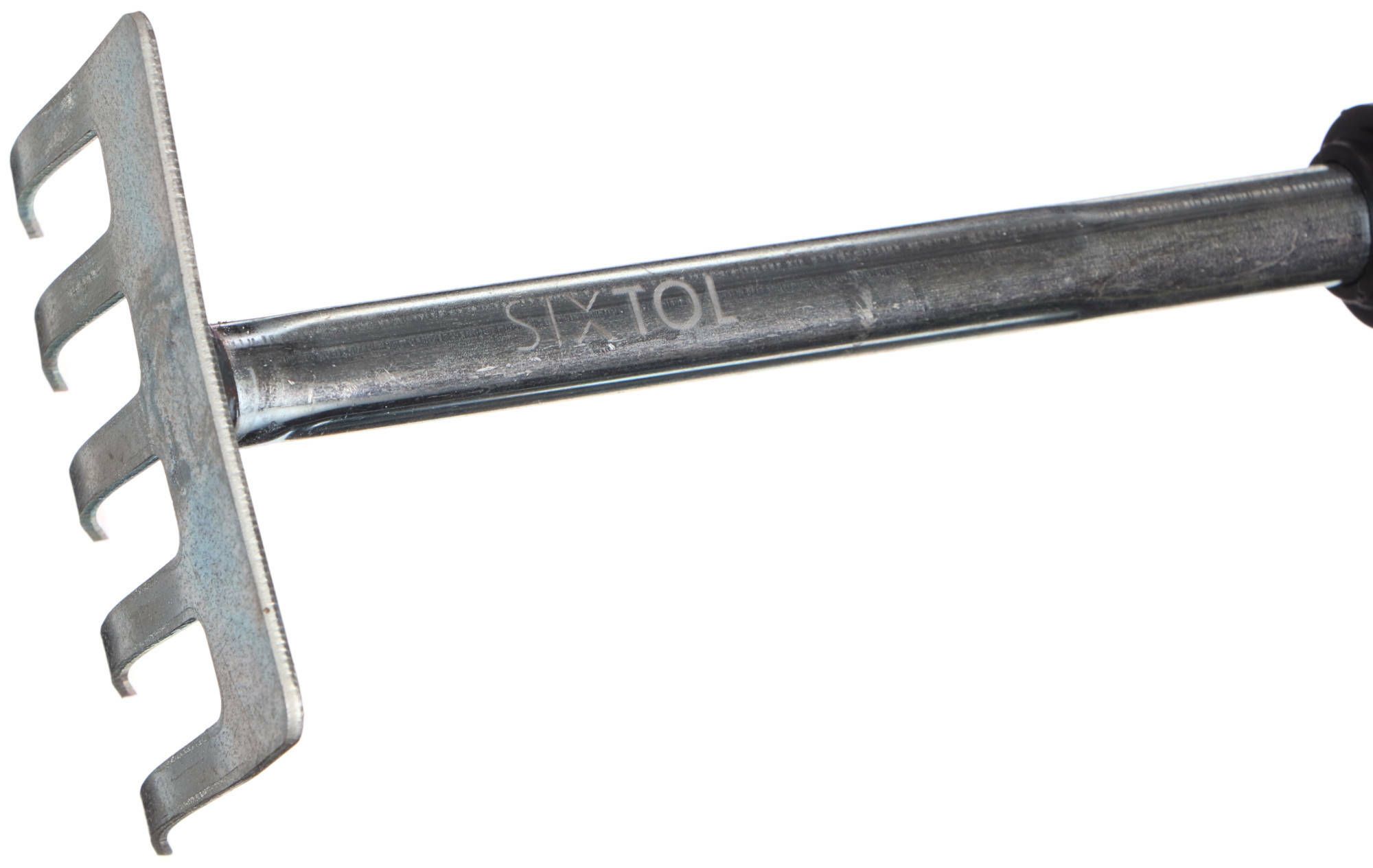 Ruční hrabičky, délka 290 mm, ergonomická rukojeť SIXTOL