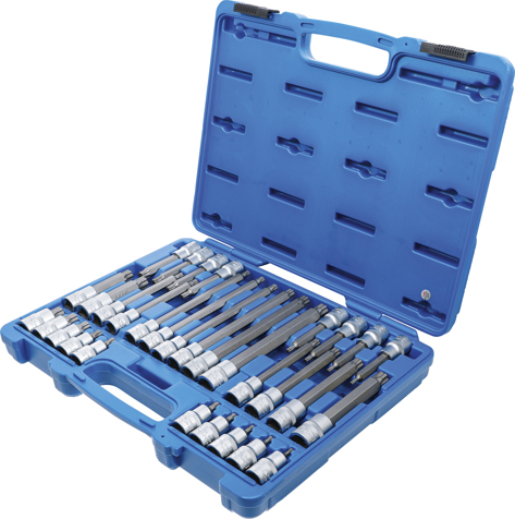 Zástrčné hlavice TORX Plus 1/2", TP20-TP70, sada 32 dílů - BGS 5190