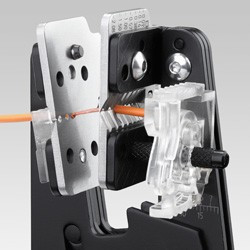 Univerzální odizolovací kleště, pro průřez 0,03-2,08 mm2 - KNIPEX 12 12 02