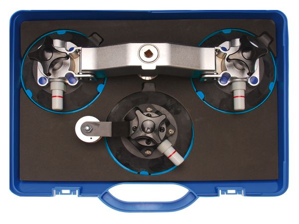 BGS technic Přísavky pro demontáž lepených skel, pr. 150 mm - BGS 69505