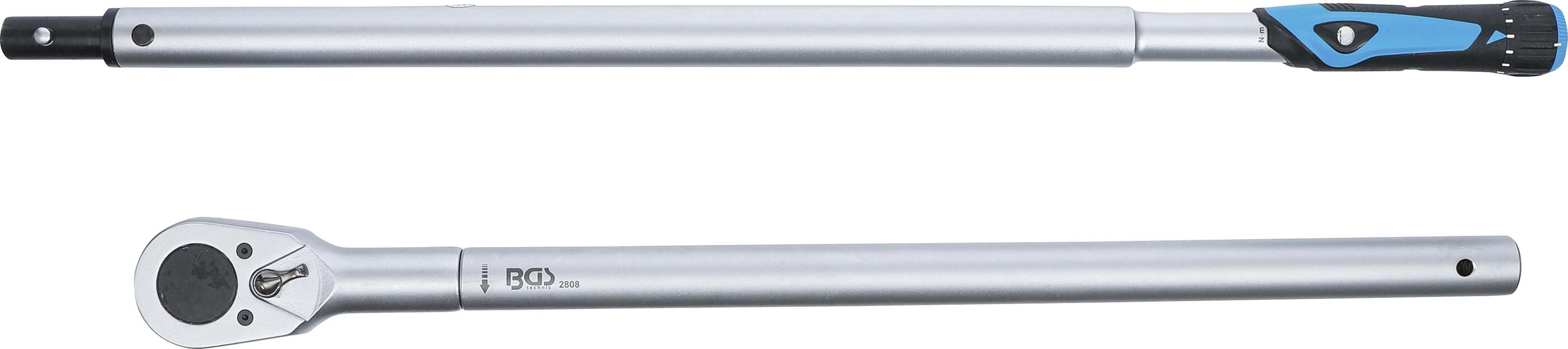 Momentový klíč 1", 200-1000 Nm, extra dlouhý 150 cm - BGS 2808