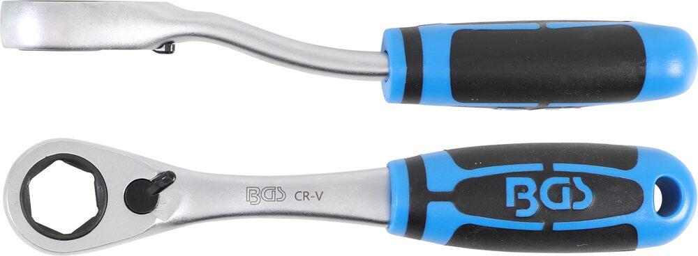 Průchozí ráčna 6hranná 19 mm, přepínací - BGS 2181-2