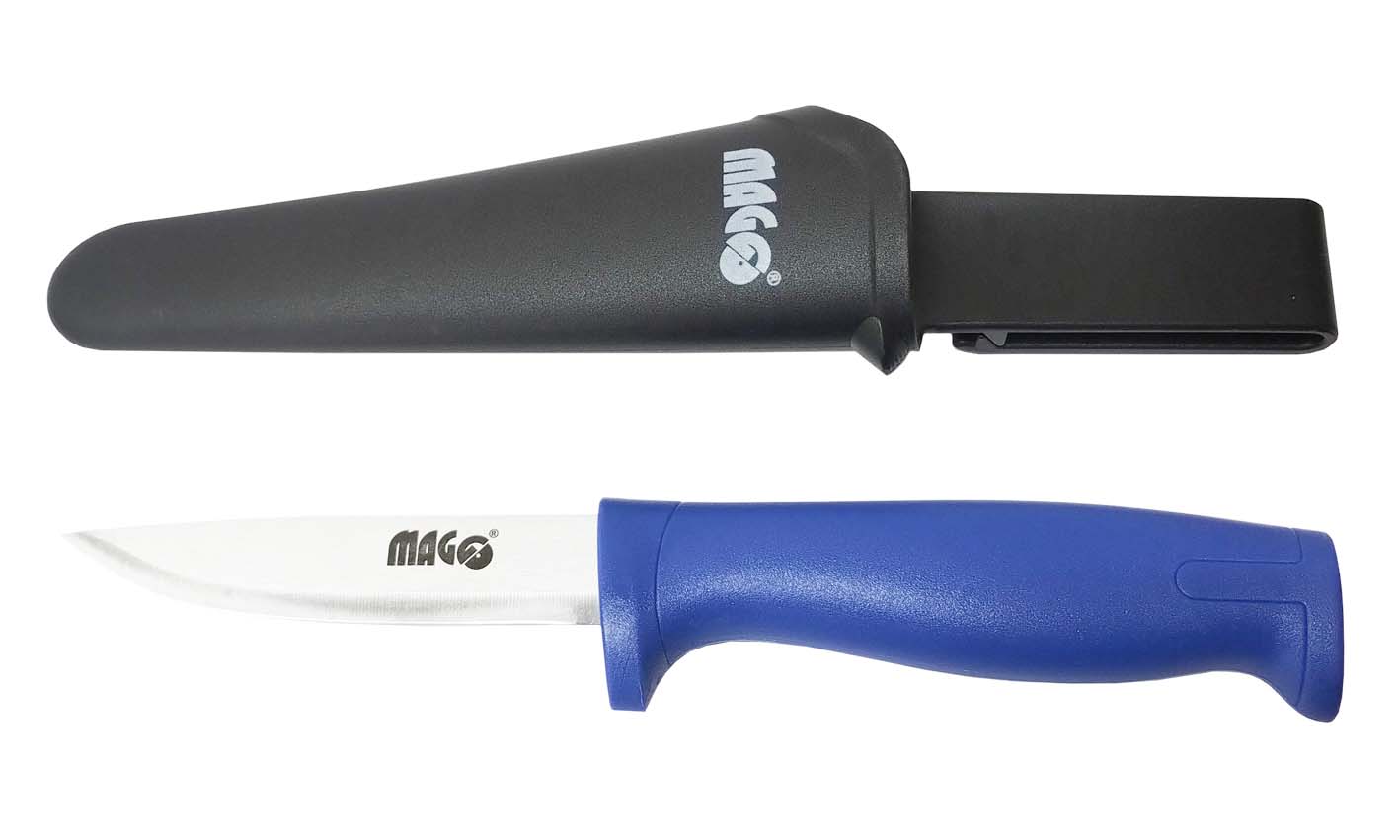 Nůž univerzální, čepel 90 mm, s pouzdrem - MAGG N289