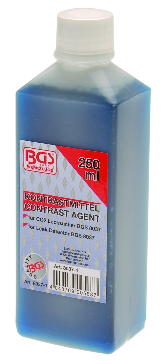 BGS technic Kontrastní kapalina pro testry úniku CO2 - BGS