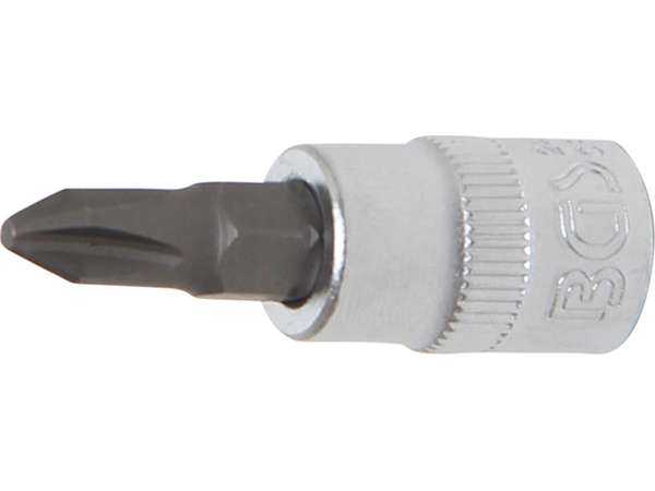 Nástrčná hlavice s bitem KŘÍŽOVÁ 1/4" PH2, BGS - B2488