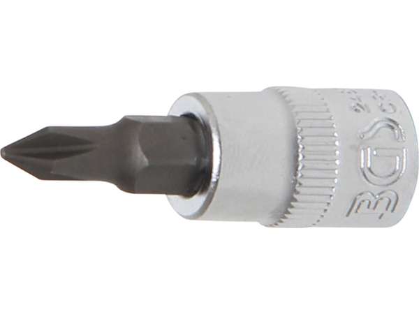 Nástrčná hlavice s bitem KŘÍŽOVÁ 1/4" PH1, BGS - B2487