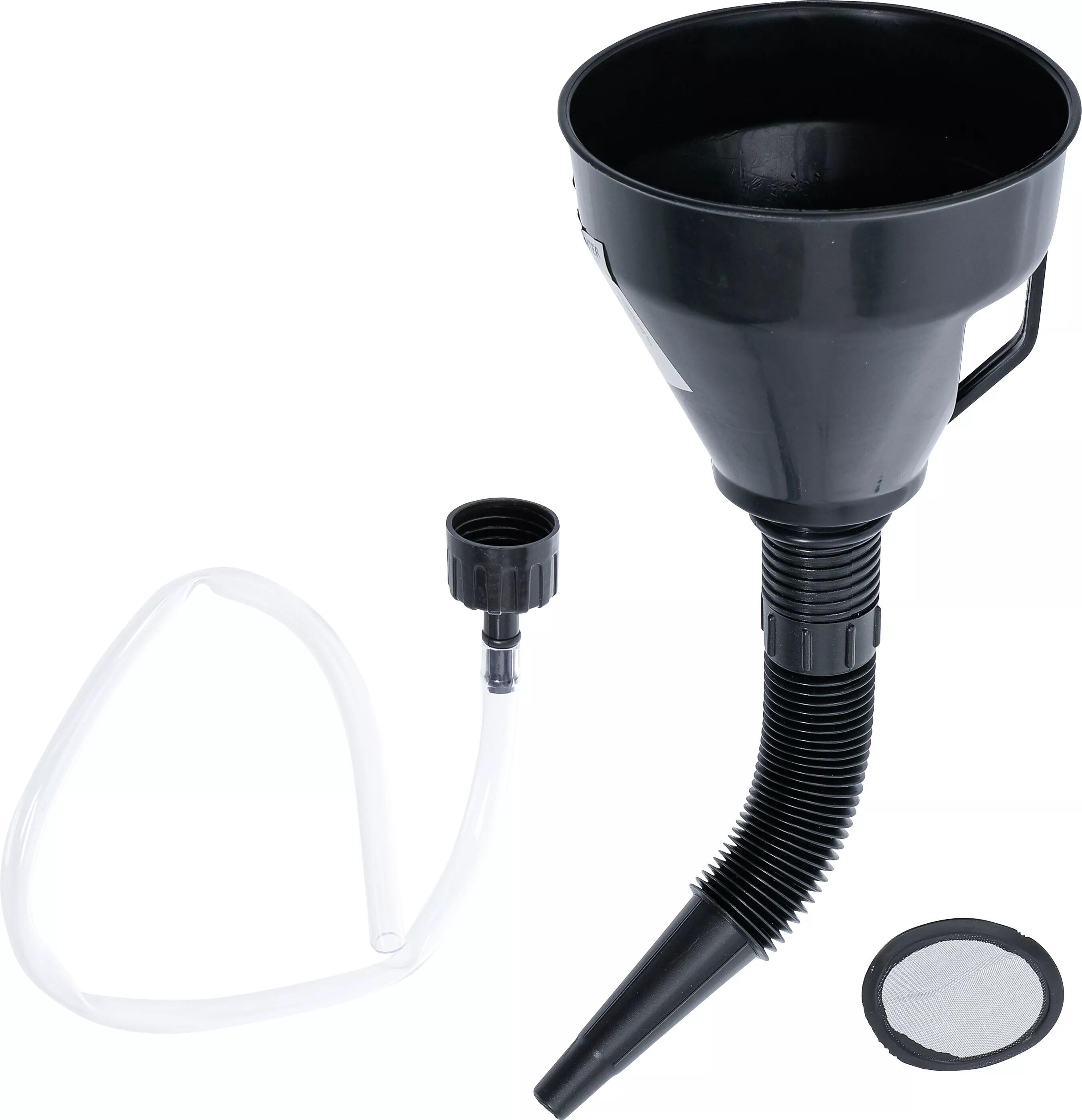 BGS Technic BGS 6866 Trychtýř pro plnění oleje pr. 135 mm s flexibilní trubkou a hadicí (S