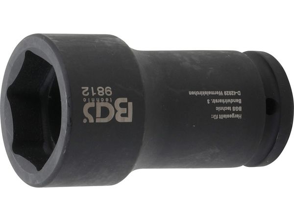 BGS Technic BGS 9812 Silová nástrčná hlavice 3/4" 38 mm šestihran, prodloužená