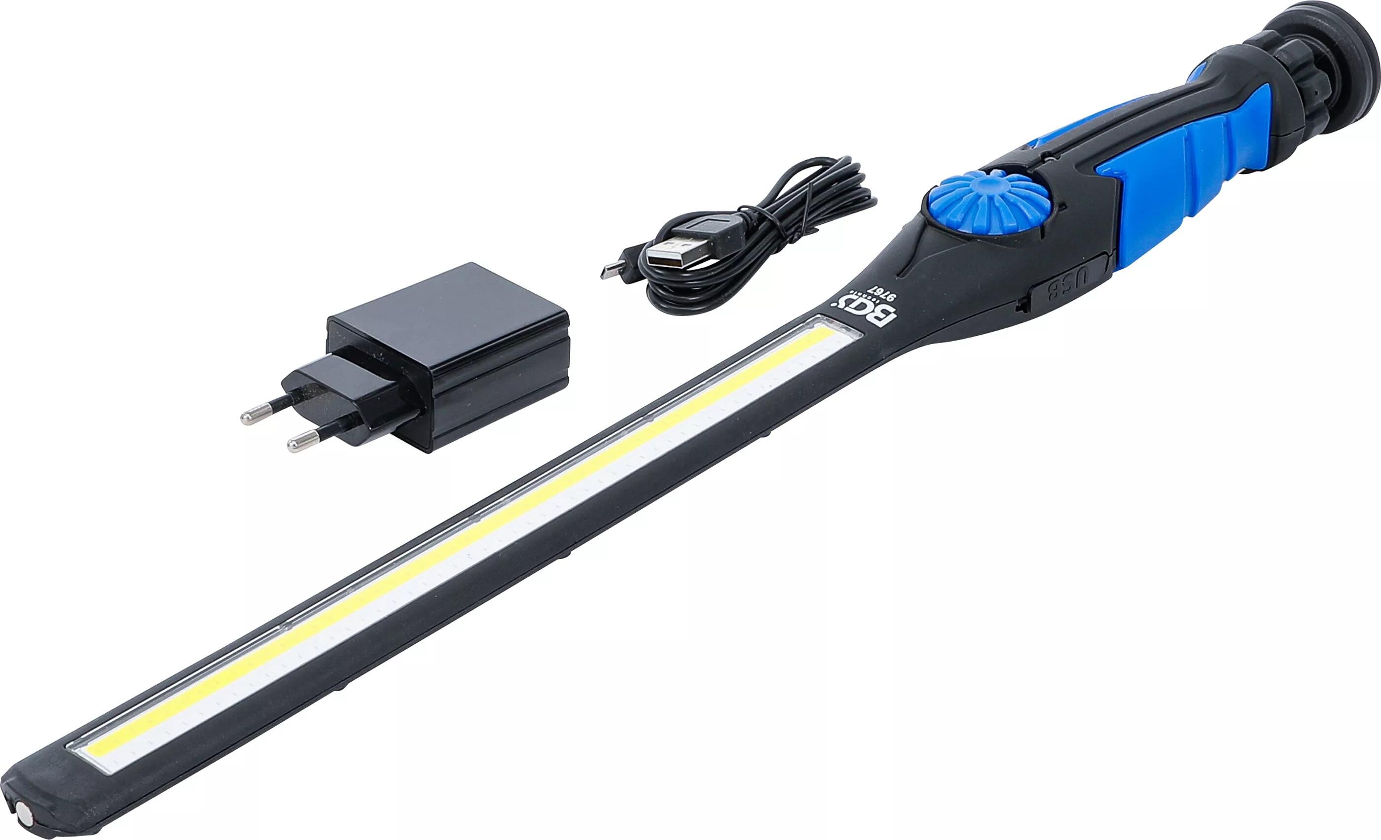 BGS Technic BGS 9767 Ruční, ultra plochá, pracovní LED/UV svítilna