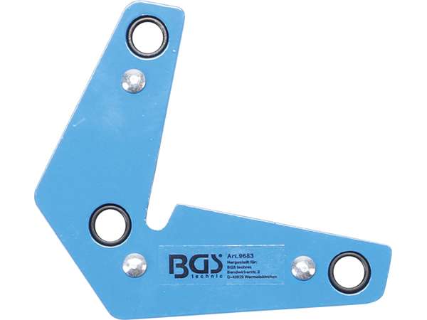 BGS Technic BGS 9683 Pomocný magnet pro sváření úhlů - tvar L