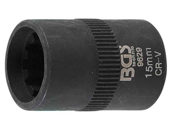 BGS Technic BGS 9629 Nástrčná hlavice 3/8" 10hranná 15 mm na brzdové třmeny kotoučových br