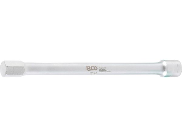 BGS Technic BGS 9593 Zástrčná hlavice 3/8" šestihran 14 mm, délka 195 mm k nastavení refle