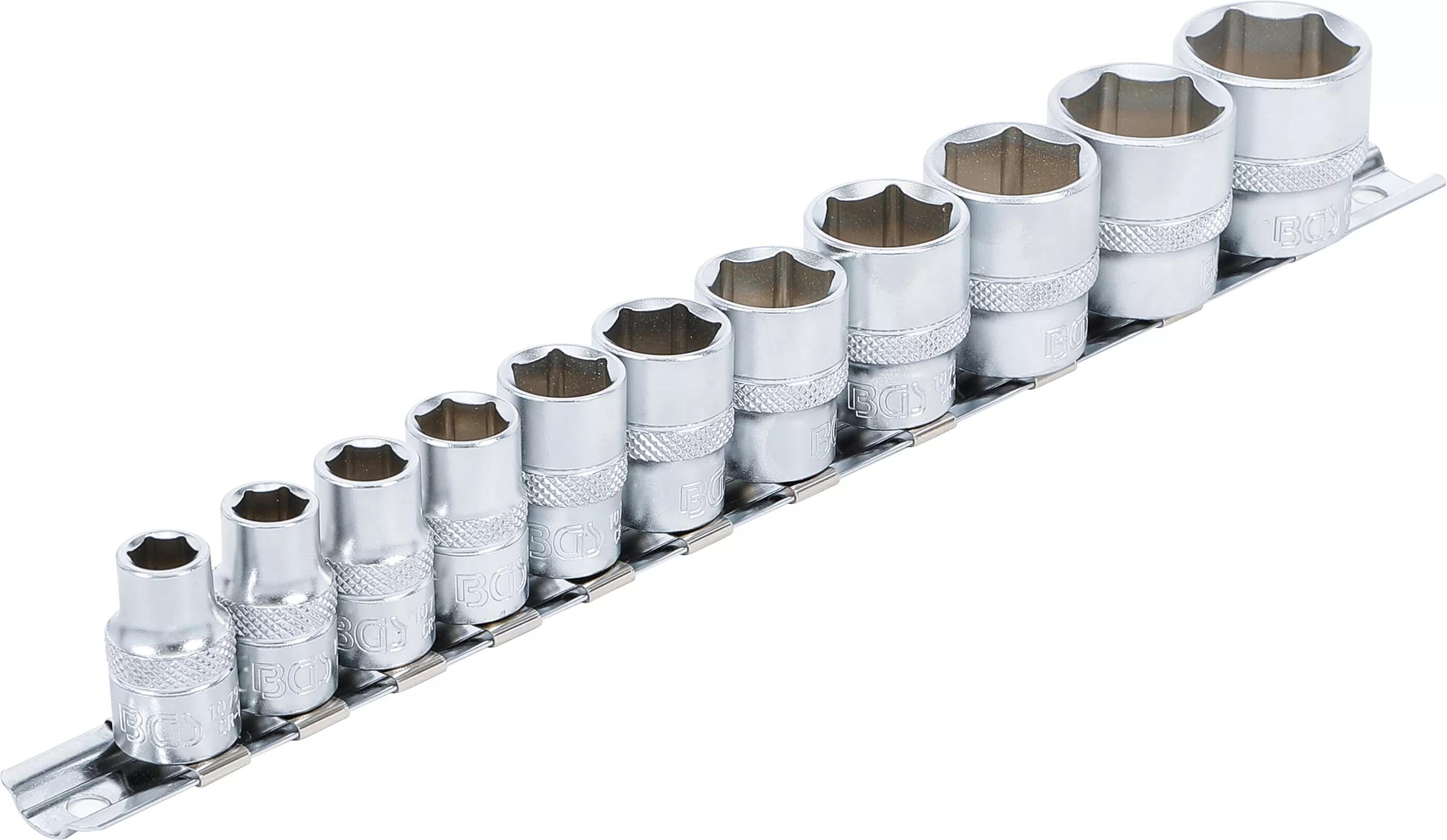 BGS Technic BGS 9110 Nástrčné hlavice 3/8", 6ti hranné 5/16 ÷ 7/8" palcové (Sada 11 dílů)