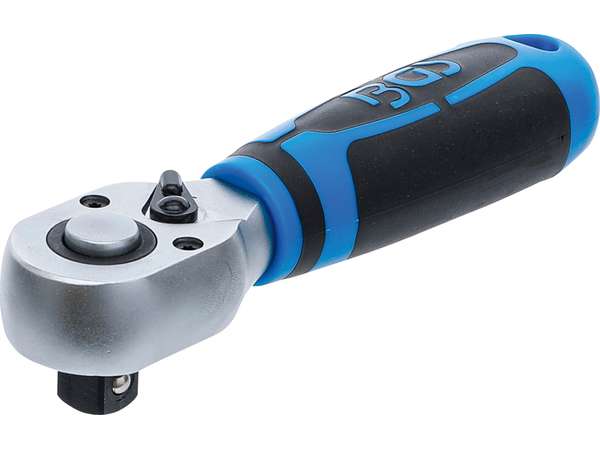 BGS Technic BGS 624 Extra krátká přepínací ráčna 1/2" s jemným ozubením