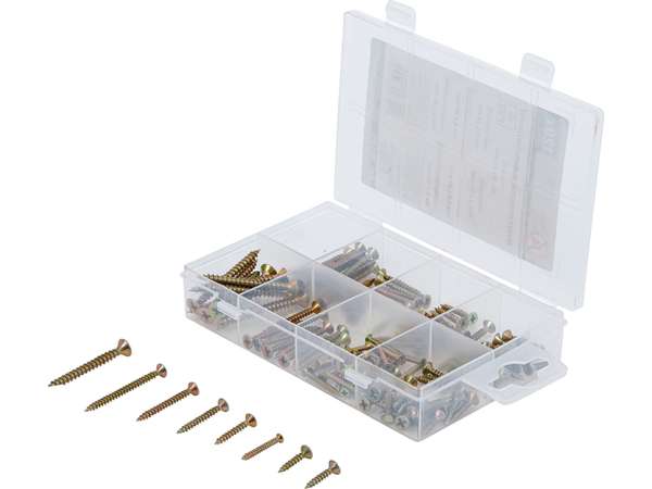 BGS Technic BGS 88191 Univerzální vruty s křížovou drážkou (Sada 120 dílů)